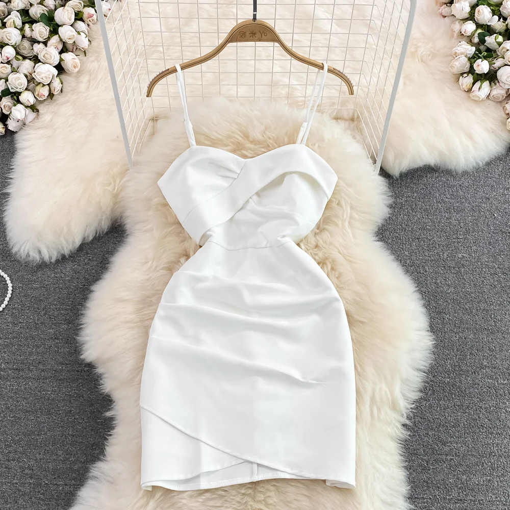 Office Sexy Slip Dress Women Summer 2024 Hot Korean High Waist Slim Side Slit Short Wrap Hip Dress For Office Lady Work Dresses
Office Sexy Slip Dress Women Summer 2024 Hot Korean High Waist Slim Side Slit Short Wrap Hip Dress For Office Lady Work Dresses