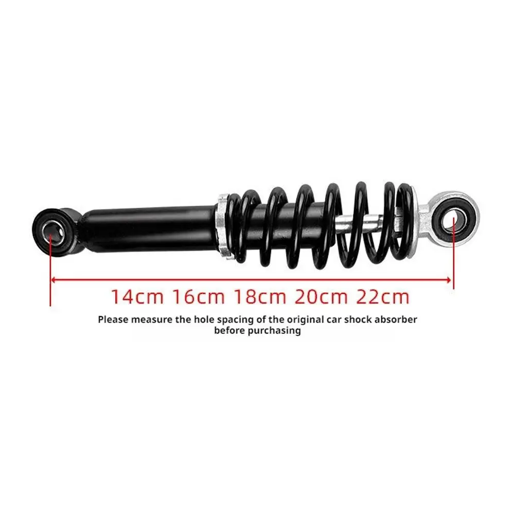 1Pair Motorcycle Rear Shock Absorber Electroplating Moderate Hardness Softness Easy Install Bicycle Mountain Bike 160mm
1Pair Motorcycle Rear Shock Absorber Electroplating Moderate Hardness Softness Easy Install Bicycle Mountain Bike 160mm