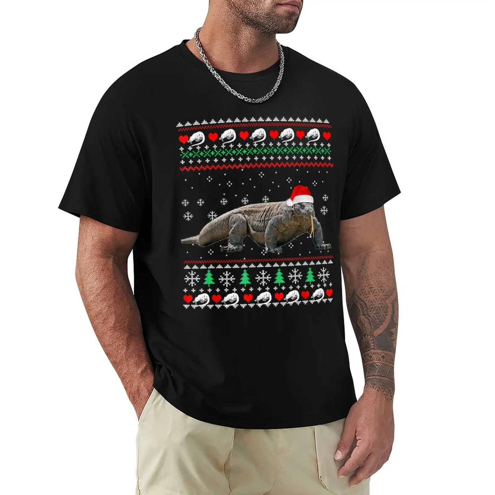 Komodo Dragon Santa Hat Ugly Christmas Komodo Dragon T-Shirt anime tshirt cute tops slim fit t shirts for men
Komodo Dragon Santa Hat Ugly Christmas Komodo Dragon T-Shirt anime tshirt cute tops slim fit t shirts for men