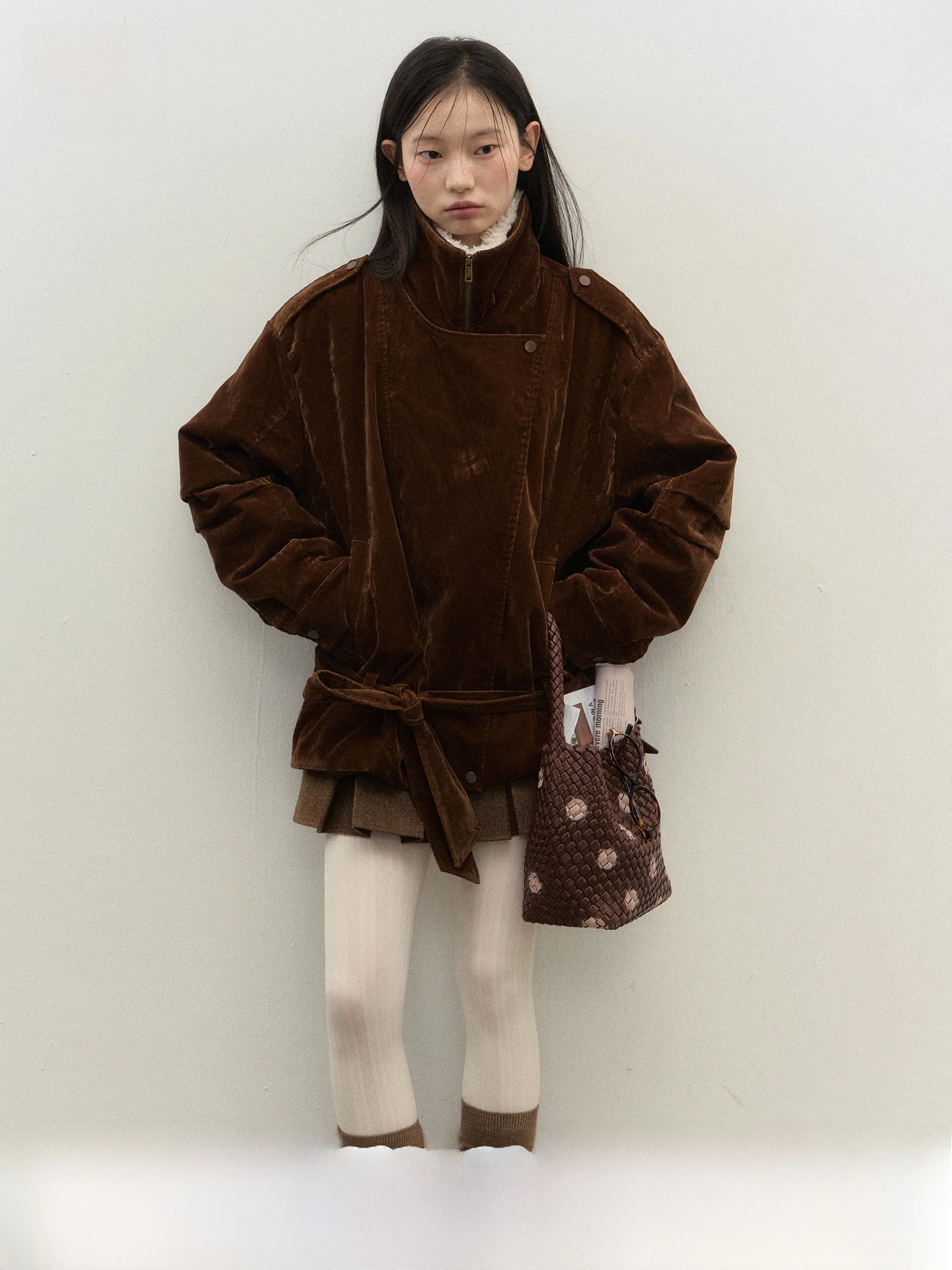 FFREEDOM Thiened Floing Jaet with Fur Collar Waist-Cinching down Coat Warm Ci Casual Sle for Ladies
FFREEDOM Thiened Floing Jaet with Fur Collar Waist-Cinching down Coat Warm Ci Casual Sle for Ladies