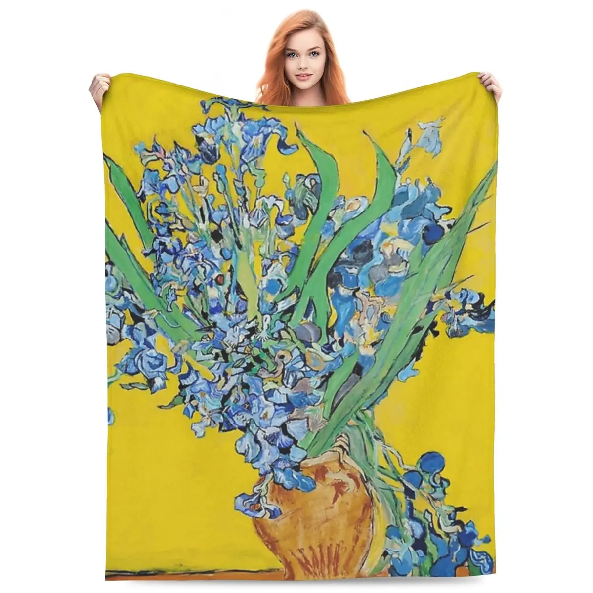 Vincent Van Gogh Irises Art Flowers Blanket Fleece Sofa Super Soft Throw Blankets for Home Bedroom Travel Throws Bedspread Quilt
Vincent Van Gogh Irises Art Flowers Blanket Fleece Sofa Super Soft Throw Blankets for Home Bedroom Travel Throws Bedspread Quilt