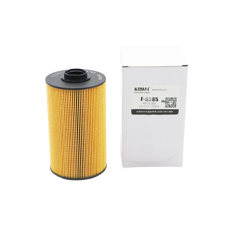 KOMAI 4676385 Diesel Fuel Filter Element YN21P01068R100 P502423 4649267 LS21P01013R100 For Hitachi
KOMAI 4676385 Diesel Fuel Filter Element YN21P01068R100 P502423 4649267 LS21P01013R100 For Hitachi