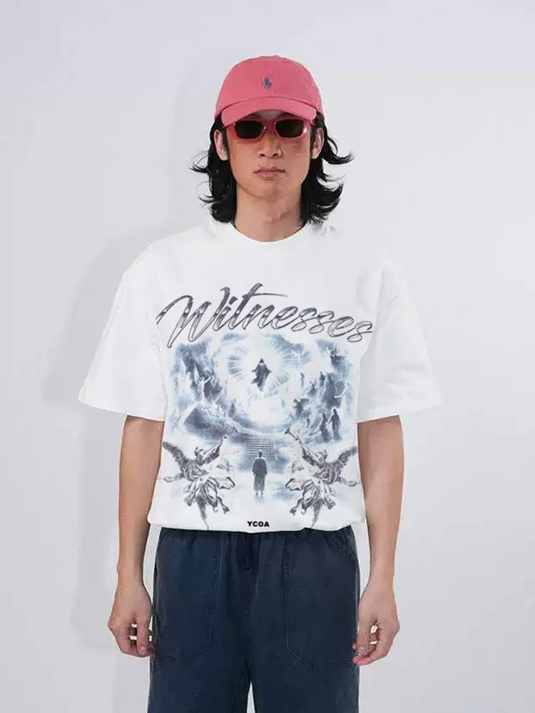 Men T-Shirt Angel Graphic Short Sleeve Tee Tops Harajuku Cotton Vintage Printed Oversized Korean Fashion Streetwear Y2k Clothing
Men T-Shirt Angel Graphic Short Sleeve Tee Tops Harajuku Cotton Vintage Printed Oversized Korean Fashion Streetwear Y2k Clothing
