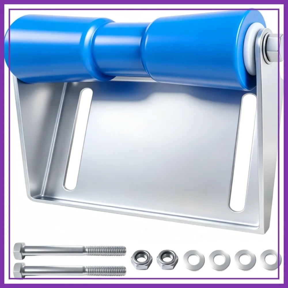 8/10/12 inch Boat Trailer Rollers with Brackets, Galvanized Steel Keel Roller Assembly Kit for Easy Water Launch
8/10/12 inch Boat Trailer Rollers with Brackets, Galvanized Steel Keel Roller Assembly Kit for Easy Water Launch