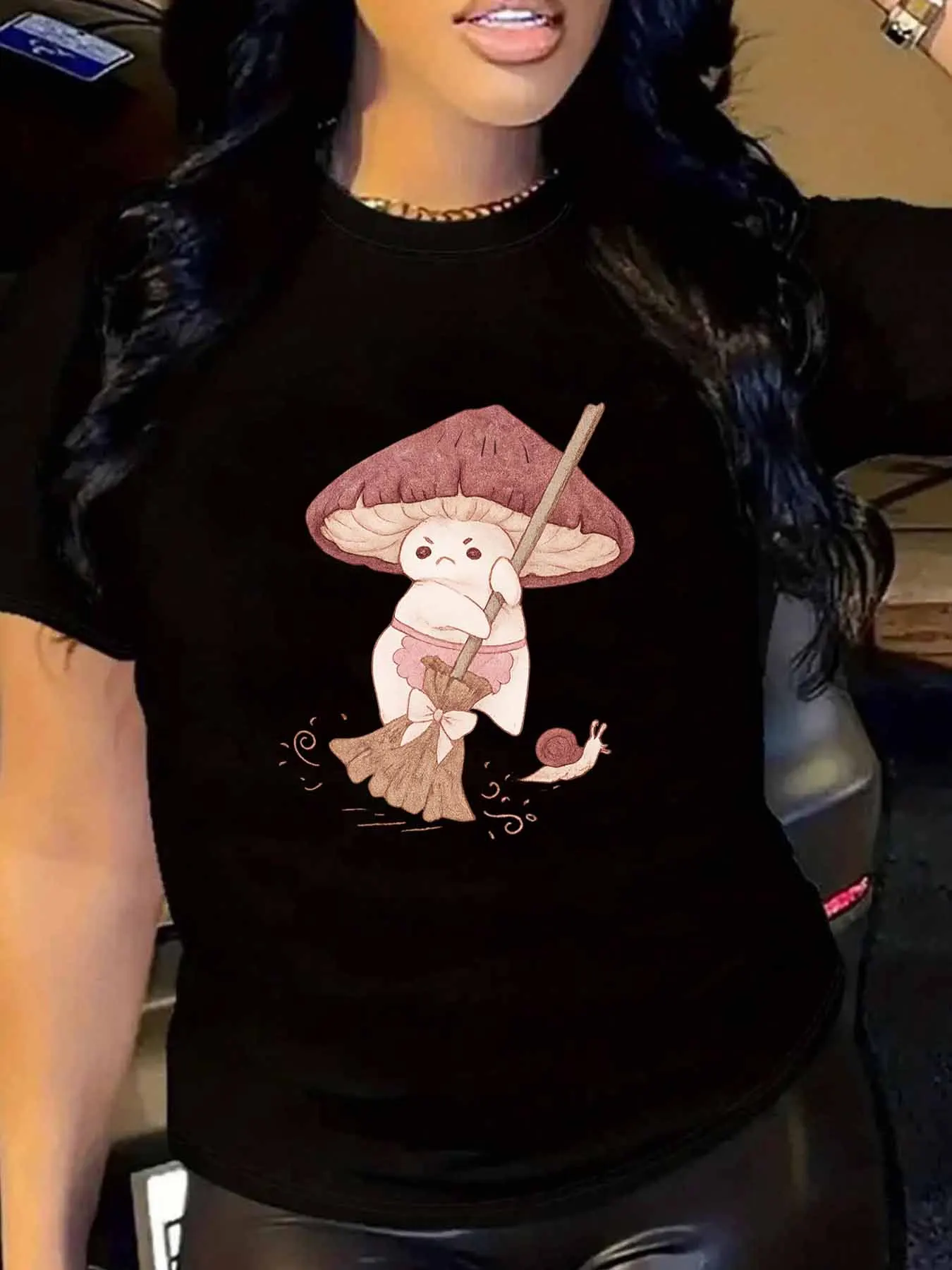 【WY1316952】Женская футболка больших размеров с круглым вырезом и короткими рукавами, эластичными полурукавами и модными принтами
【WY1316952】Женская футболка больших размеров с круглым вырезом и короткими рукавами, эластичными полурукавами и модными принтами