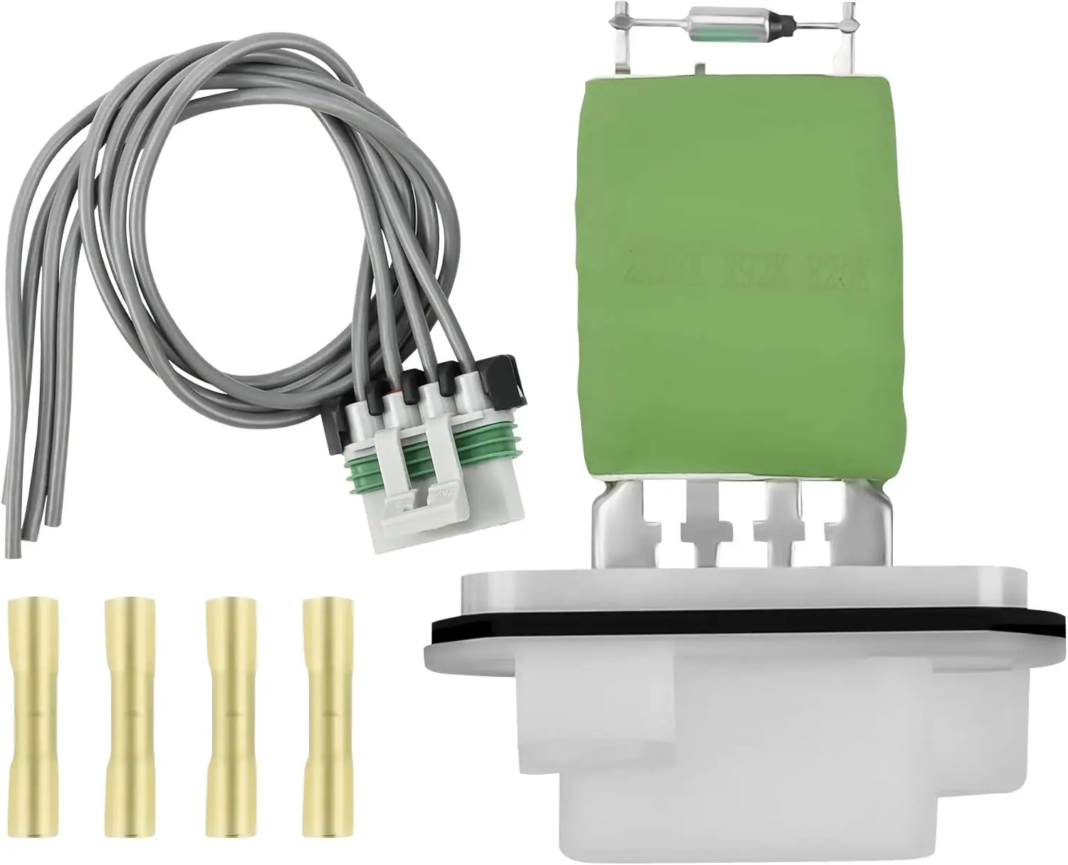 HVAC Blower Motor Resistor Kit for Chevy Colorado 2004-2012, GMC Canyon 2004-2012, Chevy SSR 2003-2006 Replaces 15218254
HVAC Blower Motor Resistor Kit for Chevy Colorado 2004-2012, GMC Canyon 2004-2012, Chevy SSR 2003-2006 Replaces 15218254