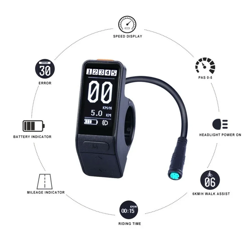 Новый мини ЖК-дисплей для Ba-fang Bbs01 02 MidMotor SW102 электрический велосипед с 5-контактным разъемом мама MidMotor 36 В/48 В аксессуары для электровелосипеда
Новый мини ЖК-дисплей для Ba-fang Bbs01 02 MidMotor SW102 электрический велосипед с 5-контактным разъемом мама MidMotor 36 В/48 В аксессуары для электровелосипеда
