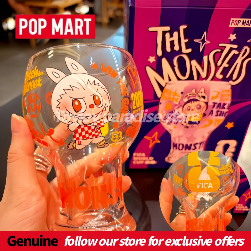 Authentic The Monsters X Fifa Series Glass Cup Series Blind Box Cute Football Labubu Glass Home Decor Ornaments As Gift For Fans
Authentic The Monsters X Fifa Series Glass Cup Series Blind Box Cute Football Labubu Glass Home Decor Ornaments As Gift For Fans