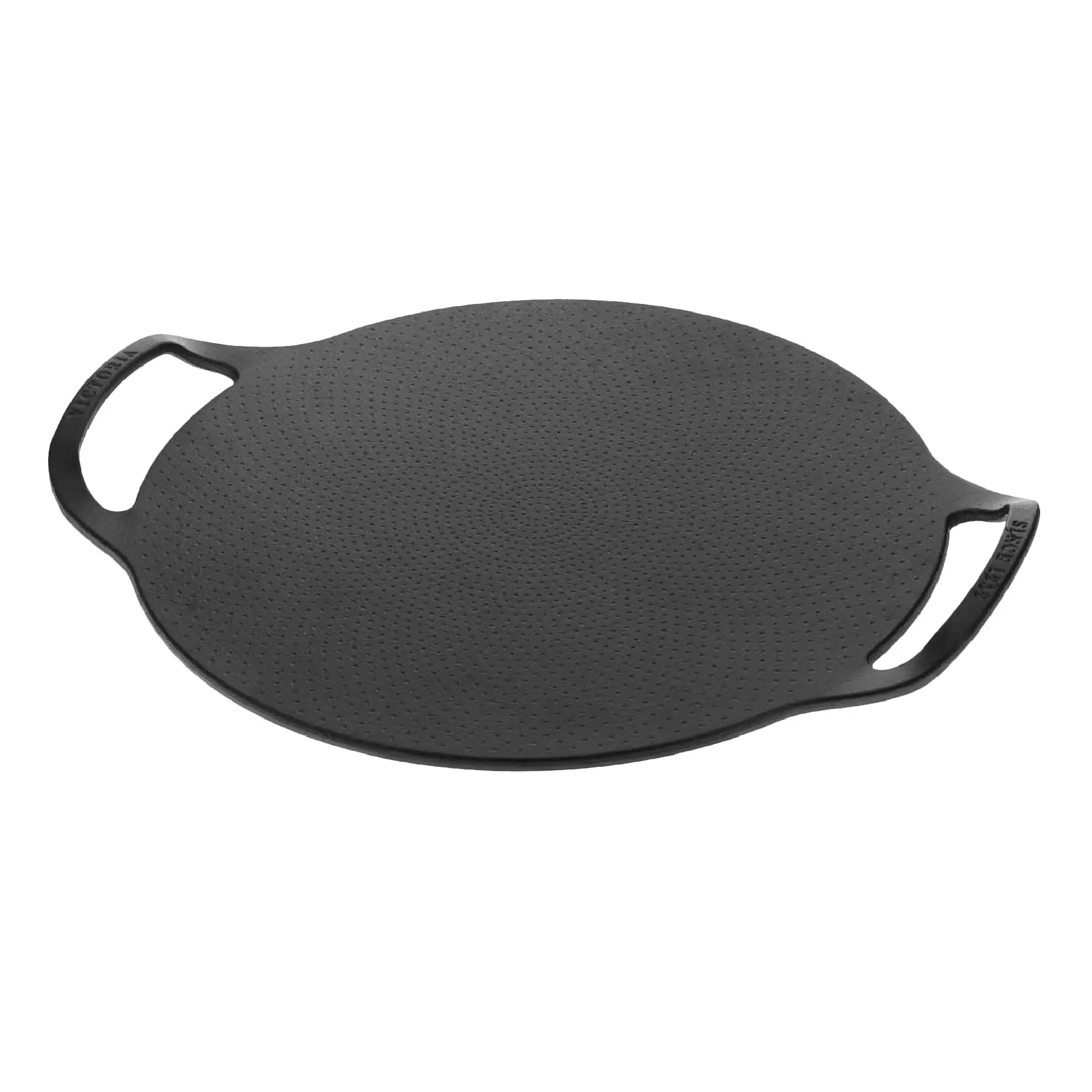15-Inch Cast Iron Comal Pizza Pan with 2 Side Handles, Preseasoned with Flaxseed Oil, Made in Colombia
15-Inch Cast Iron Comal Pizza Pan with 2 Side Handles, Preseasoned with Flaxseed Oil, Made in Colombia