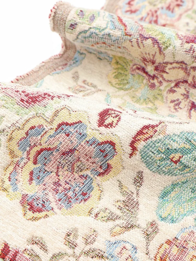 Thickened Chenille Relief Jacquard Fabric for Handmade Set Skirt Pillow Bag No Elasticity Cloth Diy Sewing By The Meter Material
Thickened Chenille Relief Jacquard Fabric for Handmade Set Skirt Pillow Bag No Elasticity Cloth Diy Sewing By The Meter Material