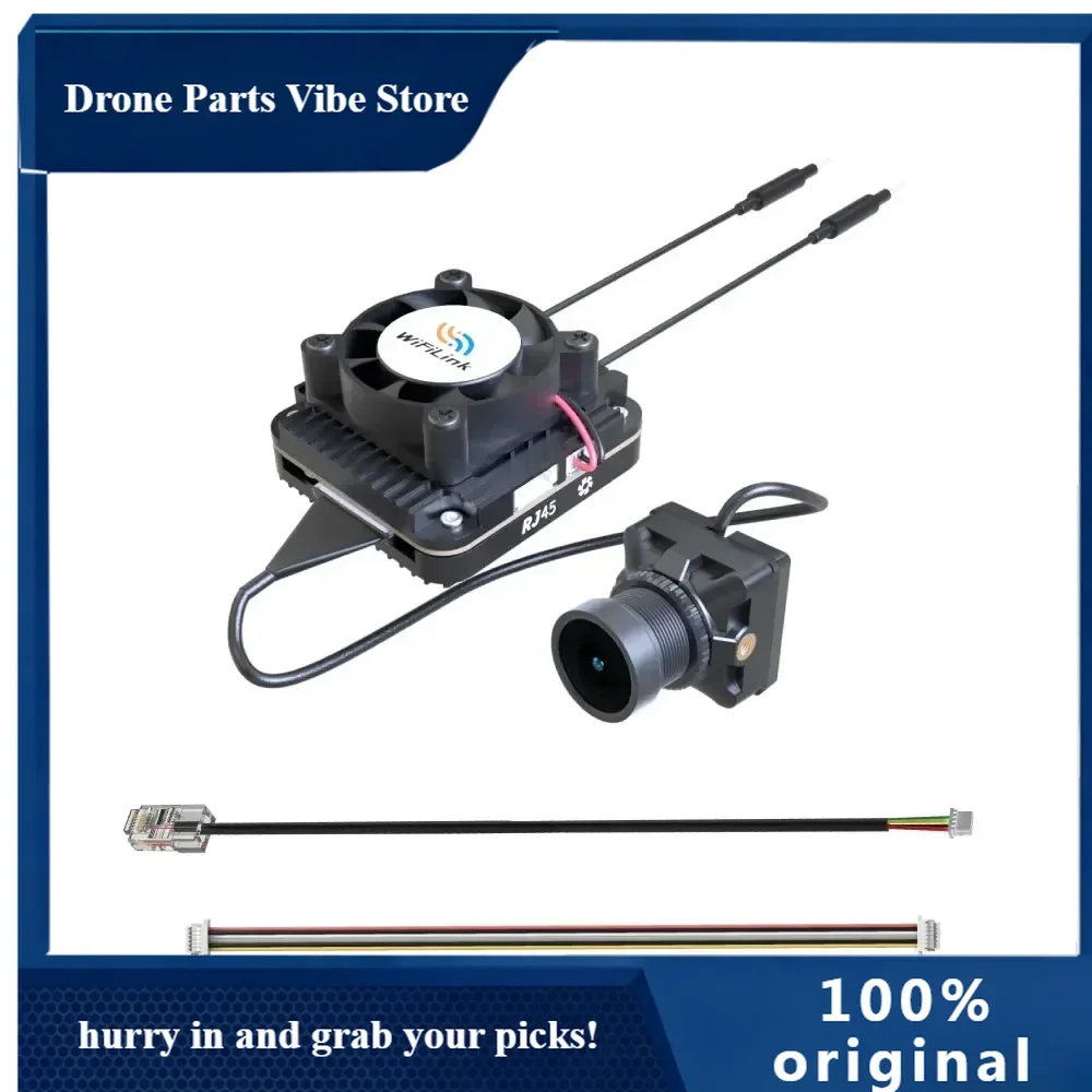 APNew arrival RunCam Wireless WiFiLink2 WiFiLink2-G Digital HD FPV Transmitter Based on OpenIPC with 1080P FOV Camera for RC Dro
APNew arrival RunCam Wireless WiFiLink2 WiFiLink2-G Digital HD FPV Transmitter Based on OpenIPC with 1080P FOV Camera for RC Dro