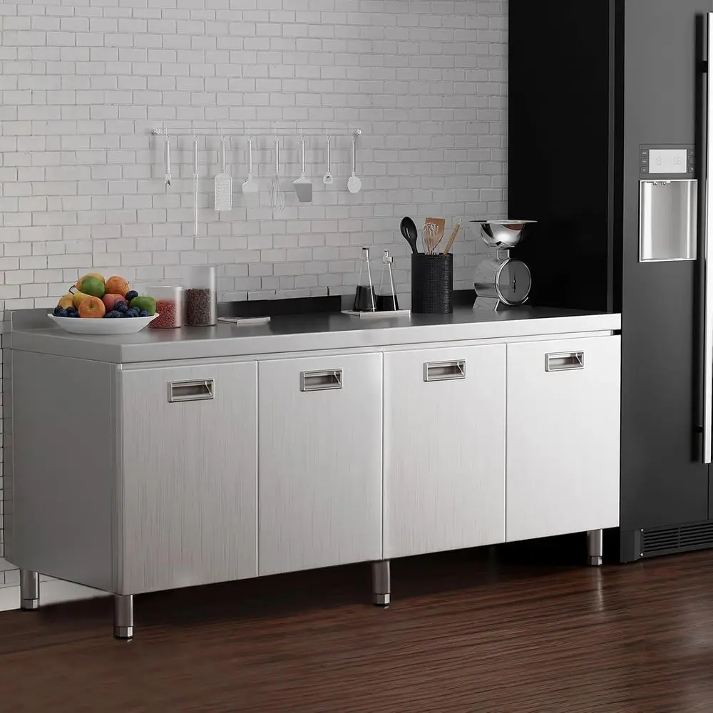Heavy-Duty 21x66 Stainless Steel Prep Table with 4 Drawers for Commercial Use in Kitchens, Restaurants, and More
Heavy-Duty 21x66 Stainless Steel Prep Table with 4 Drawers for Commercial Use in Kitchens, Restaurants, and More