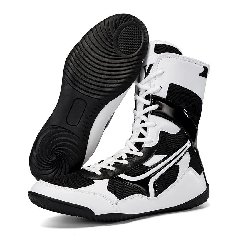 Mens Boxing Wrestling Shoes Lightweight Sports Sneakers Professional Training Large Size Black White Gym Outdoor
Mens Boxing Wrestling Shoes Lightweight Sports Sneakers Professional Training Large Size Black White Gym Outdoor