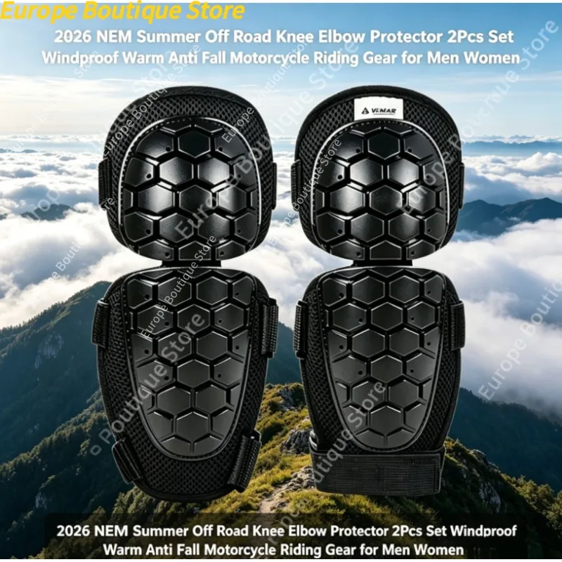 Off Road Riding Gear 2Pcs Summer Breathable Knee Elbow Protector Set Anti Fall Motorcycle For Men Women
Off Road Riding Gear 2Pcs Summer Breathable Knee Elbow Protector Set Anti Fall Motorcycle For Men Women
