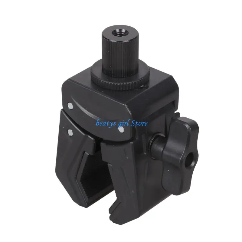 C7AB Sturdy Plastic Extension Clamp With 1/4"-20 Female Port For Microphones Lights And Monitor Mounts Studio Equipment
C7AB Sturdy Plastic Extension Clamp With 1/4"-20 Female Port For Microphones Lights And Monitor Mounts Studio Equipment