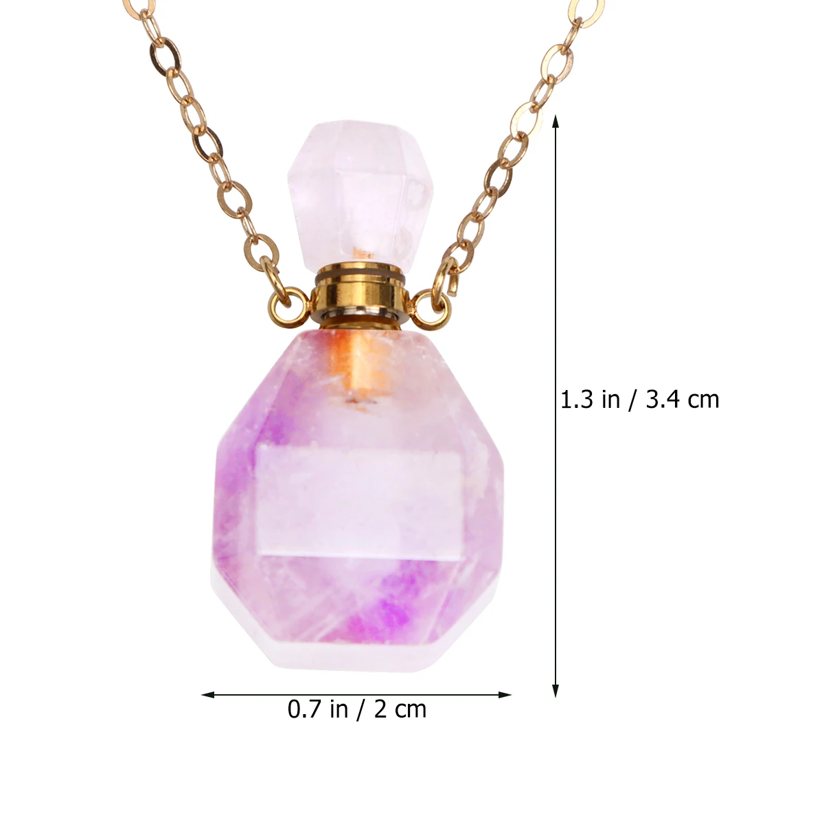 Crystal Pendant Decorations Mini Wishing Bottle Perfume Container Hanging Necklace Jewelry Travel Spray Bottles Essential Oil
Crystal Pendant Decorations Mini Wishing Bottle Perfume Container Hanging Necklace Jewelry Travel Spray Bottles Essential Oil