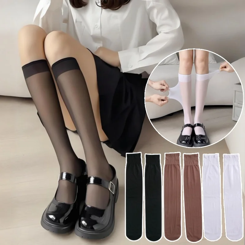 White Thigh High Socks Women Summer Japanese Style Sheer Over Knee Socks for Women Anti Run Sexy White Stockings JK Socks
White Thigh High Socks Women Summer Japanese Style Sheer Over Knee Socks for Women Anti Run Sexy White Stockings JK Socks