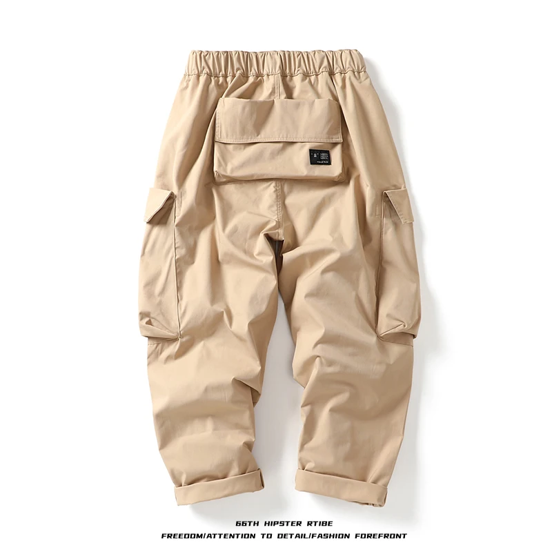 Retro Japanese Style Men's Loose Casual Pants Multiple Pockets Outdoor Streetwear Functional Straight Leg Trousers
Retro Japanese Style Men's Loose Casual Pants Multiple Pockets Outdoor Streetwear Functional Straight Leg Trousers