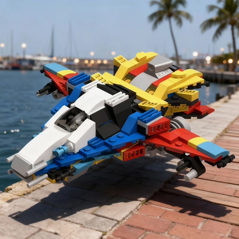 249pcs MOC Hypersonic Gunship Creator 3 1 Model Building Blocks Architecture Toys DIY Christmas Gifts Idea Education Brick
249pcs MOC Hypersonic Gunship Creator 3 1 Model Building Blocks Architecture Toys DIY Christmas Gifts Idea Education Brick