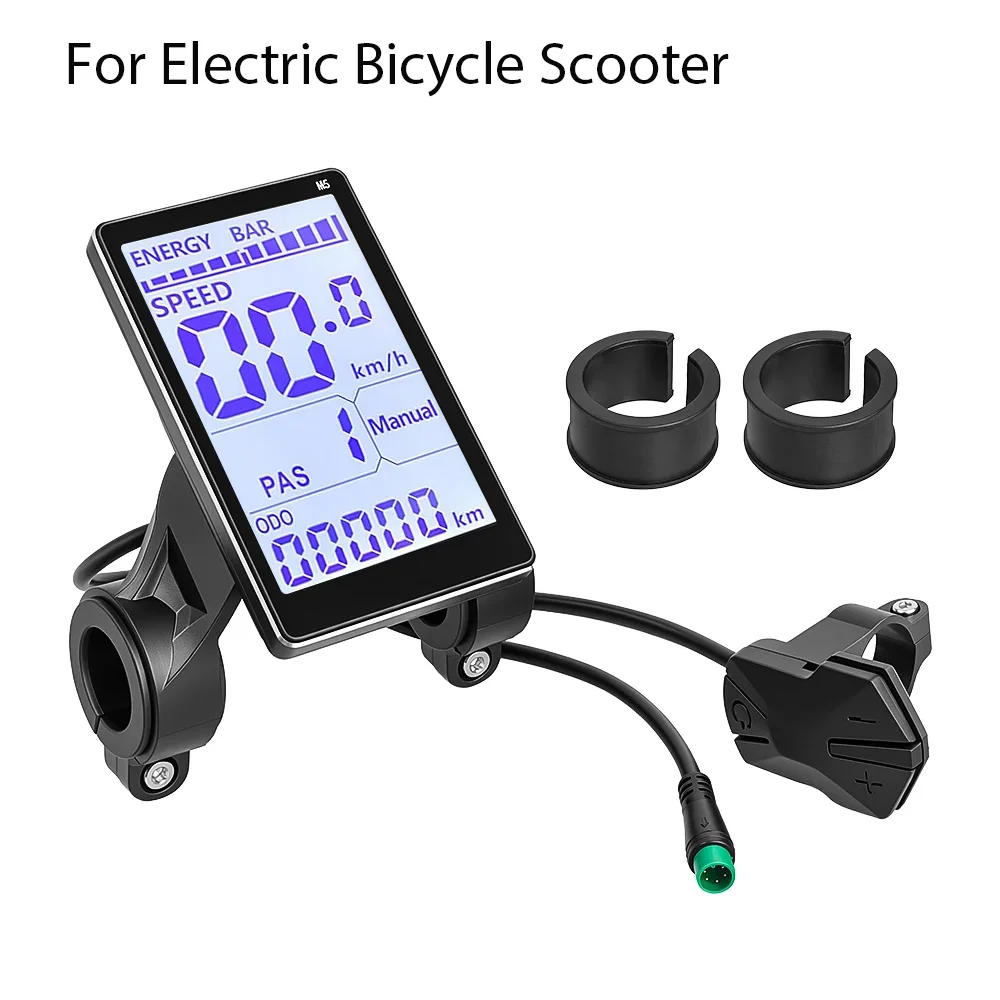 M5 Electric Bicycle Led Display 5 Pin Electric Scooter LCD Panel With USB UART For Electric Bike Waterproof Lcd Panel Screen
M5 Electric Bicycle Led Display 5 Pin Electric Scooter LCD Panel With USB UART For Electric Bike Waterproof Lcd Panel Screen
