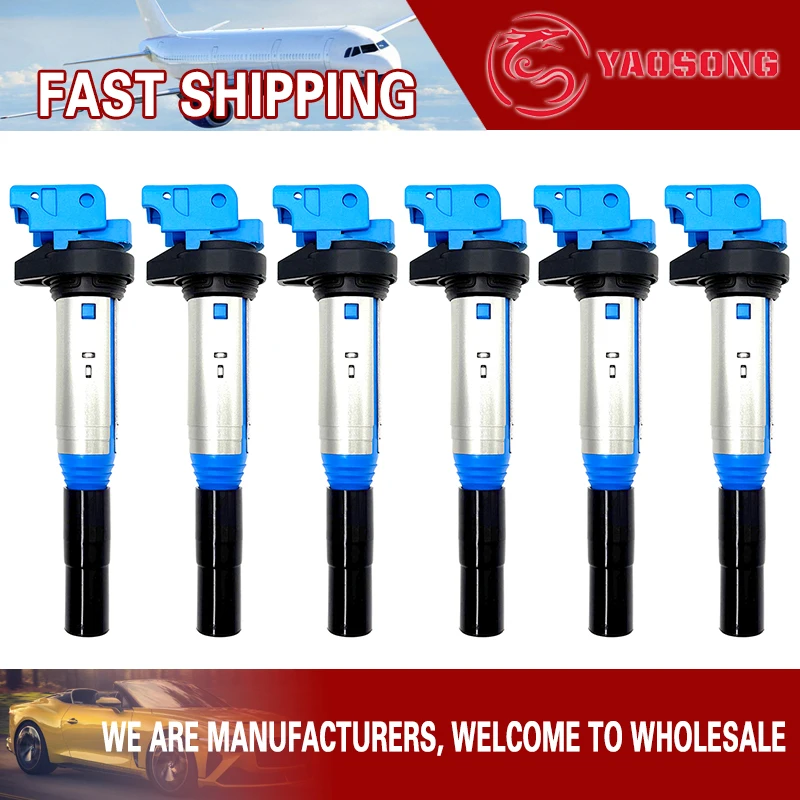 For BMW 128i 135i 323i 325i 328i 330i 335i 525i 528i 530i 535i M3 X3 X5 X6 Z3 Z4 12138616153 12137594596 UF667 Ignition Coil
For BMW 128i 135i 323i 325i 328i 330i 335i 525i 528i 530i 535i M3 X3 X5 X6 Z3 Z4 12138616153 12137594596 UF667 Ignition Coil