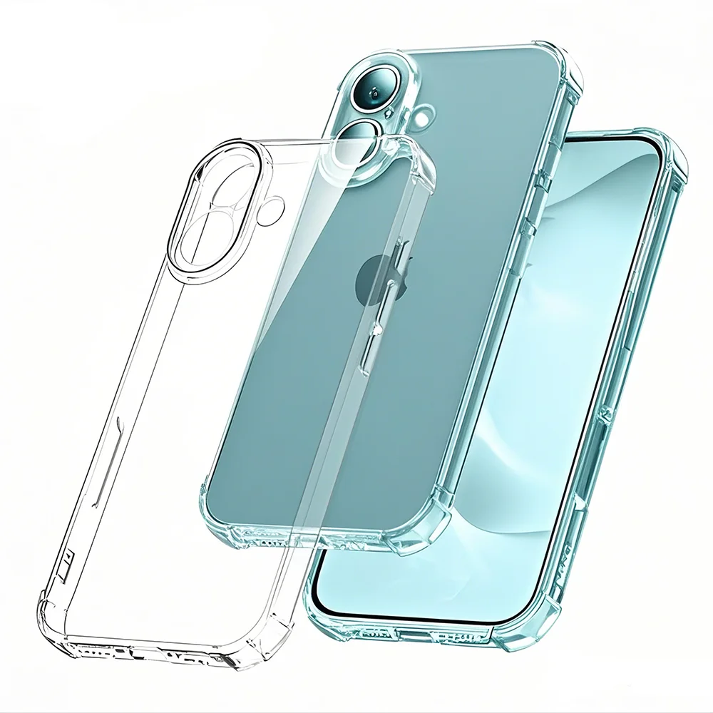 Luxury Silicone Soft Case For iPhone 16e 16 15 14 13 12 11 Pro Max Shockproof Back Cover Ultra Thin Clear Shell Coque Fundas Se4
Luxury Silicone Soft Case For iPhone 16e 16 15 14 13 12 11 Pro Max Shockproof Back Cover Ultra Thin Clear Shell Coque Fundas Se4