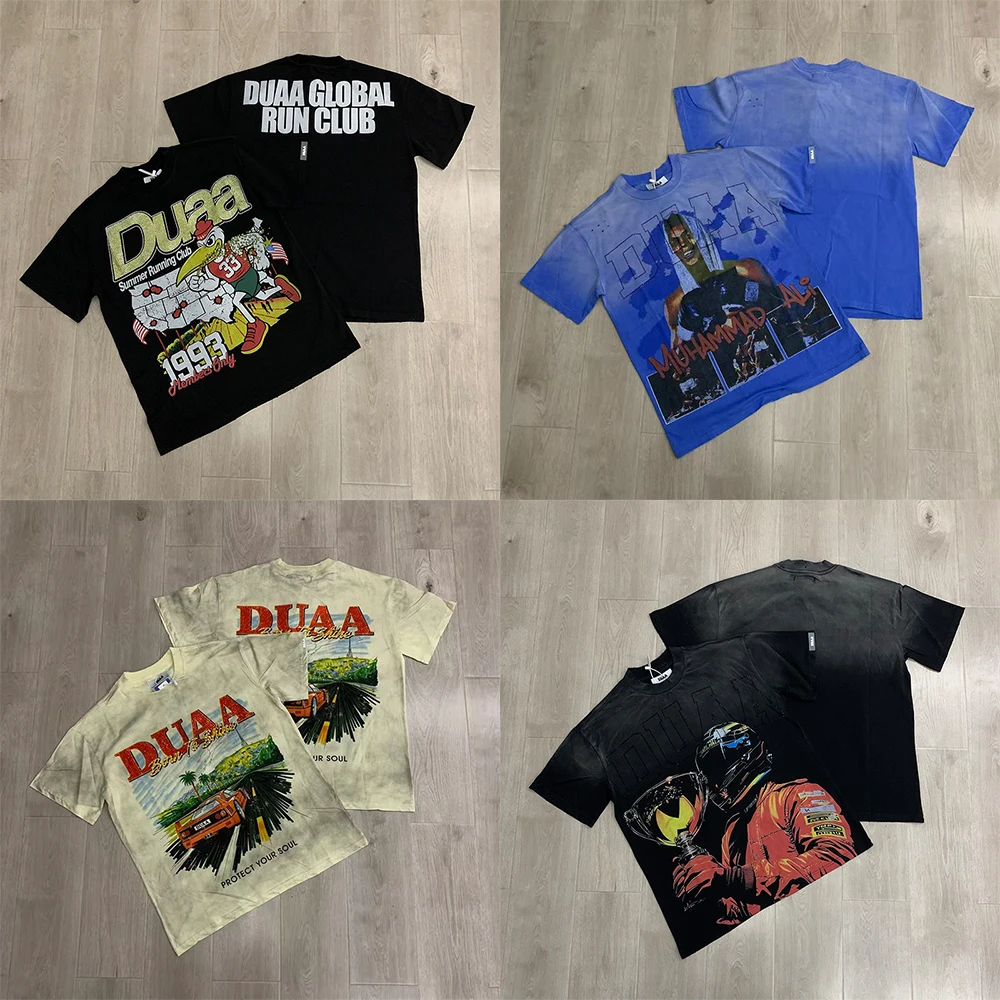 26SS DUAA Upper Hand Trophies T-shirt Black Revived Tee New Age T-shirt Men Women High Quality Washed Top T Shirt
26SS DUAA Upper Hand Trophies T-shirt Black Revived Tee New Age T-shirt Men Women High Quality Washed Top T Shirt