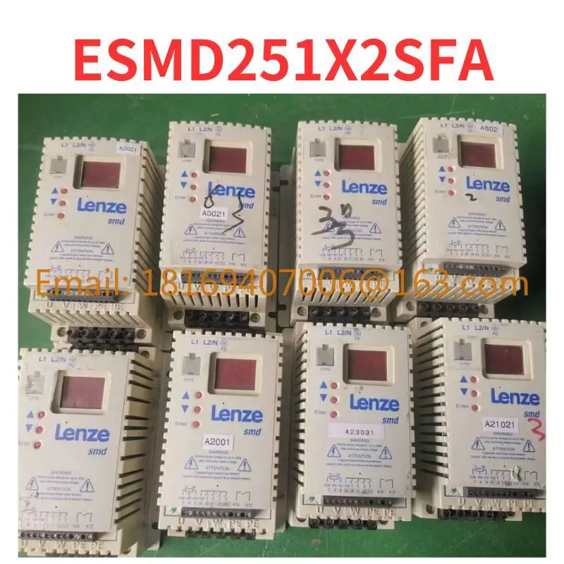 second-hand inverter ESMD251X2SFA, function well Tested well and shipped quickly
second-hand inverter ESMD251X2SFA, function well Tested well and shipped quickly
