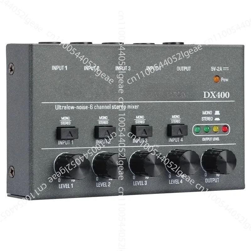Ultra Low Noise 4 6 8 Channel Mini Sound Mixer with TYPE C Power Supply Ideal for Sub Mixing in Small Clubs and Bars
Ultra Low Noise 4 6 8 Channel Mini Sound Mixer with TYPE C Power Supply Ideal for Sub Mixing in Small Clubs and Bars