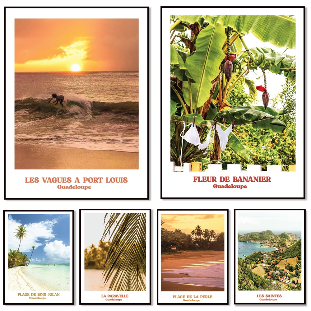 Caribbean Guadeloupe, Saint-François Lagoon, Port Louis, La Pere beach, Boisjorain beach, La Calaville Guadeloupe travel poster
Caribbean Guadeloupe, Saint-François Lagoon, Port Louis, La Pere beach, Boisjorain beach, La Calaville Guadeloupe travel poster