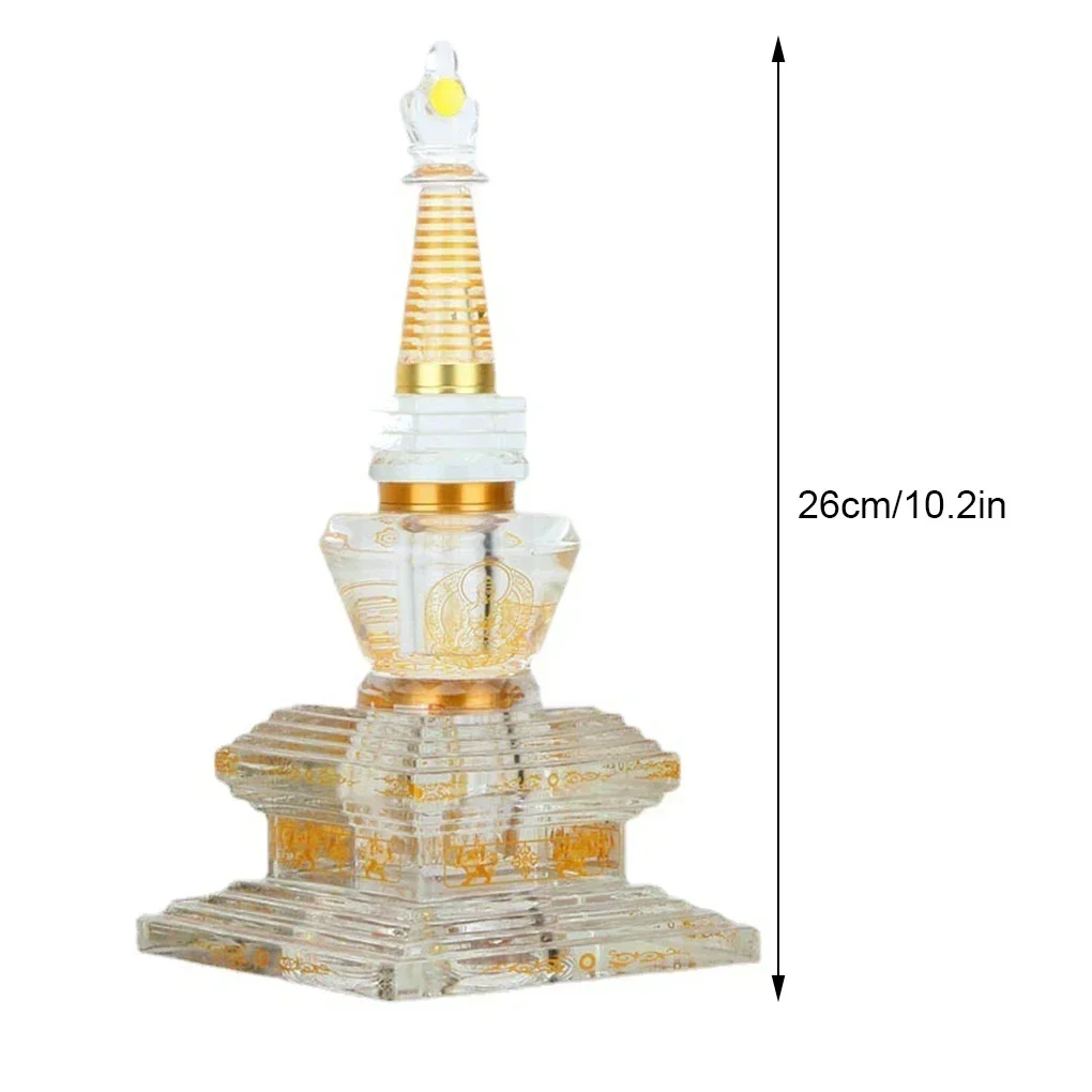 Stylish Home Accents Buddhist Alloy Acrylic Glass Stupa For Any Occasion Bodhi Pagoda Ornaments
Stylish Home Accents Buddhist Alloy Acrylic Glass Stupa For Any Occasion Bodhi Pagoda Ornaments