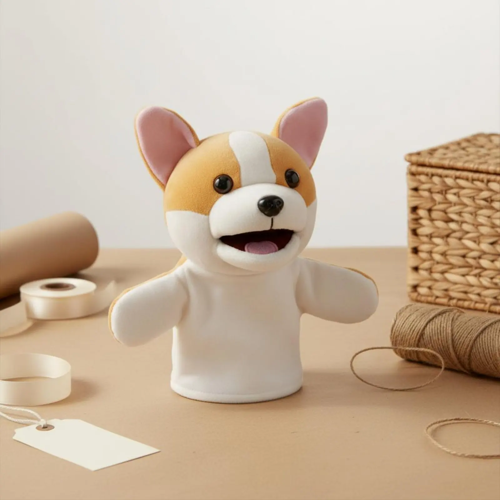 4 Pieces Cartoon Puppy Hand Puppet Parent-Child Interaction Dog Hand Puppet Toy Storytelling for Children
4 Pieces Cartoon Puppy Hand Puppet Parent-Child Interaction Dog Hand Puppet Toy Storytelling for Children