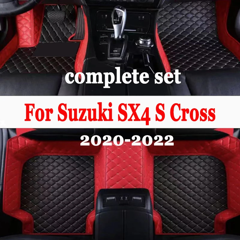 Автомобильные коврики для Suzuki SX4 S Cross 2020 ~ 2022, аксессуары для интерьера автомобиля, кожаные коврики, подставки для ног
Автомобильные коврики для Suzuki SX4 S Cross 2020 ~ 2022, аксессуары для интерьера автомобиля, кожаные коврики, подставки для ног