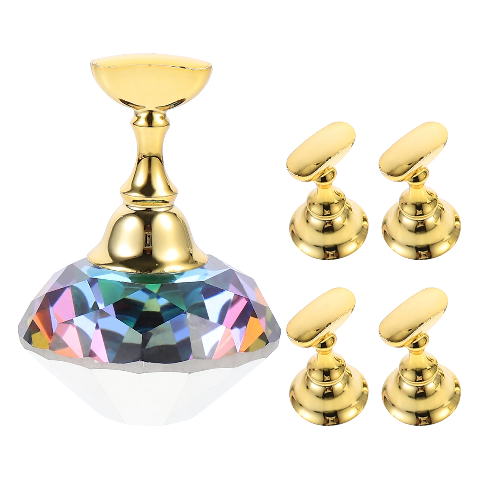 1 set Fantasy Colorful Crystal Nail Practice Holders Tip Tools Manicure Display Stand Salon Use Decorative Items
1 set Fantasy Colorful Crystal Nail Practice Holders Tip Tools Manicure Display Stand Salon Use Decorative Items