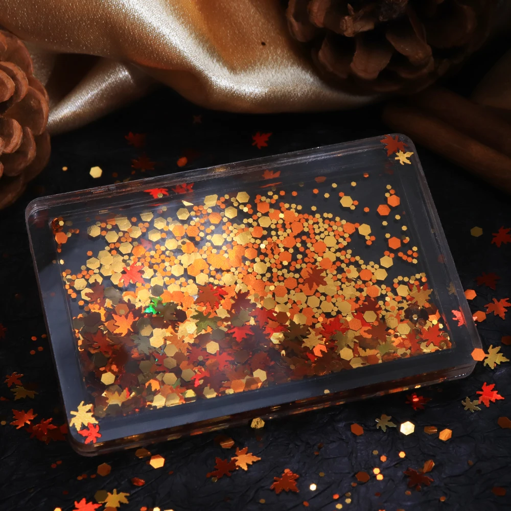 5g Maple Leaf Sequins UV Epoxy Resin Mold Filling Fillers Christmas Gifts Flowing Sand Decorations Autumn Winter DIY Accessories
5g Maple Leaf Sequins UV Epoxy Resin Mold Filling Fillers Christmas Gifts Flowing Sand Decorations Autumn Winter DIY Accessories