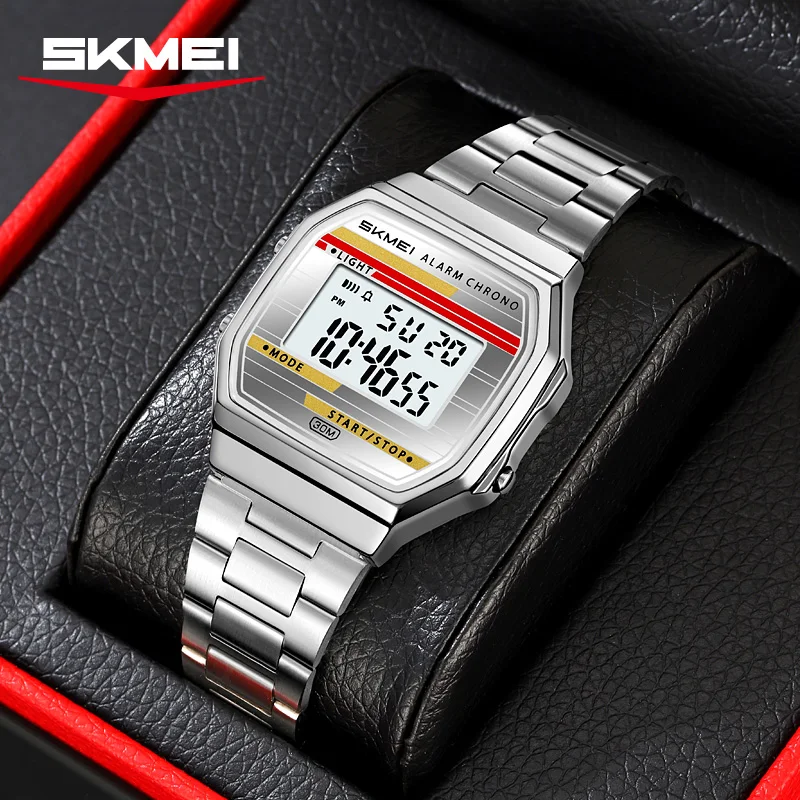SKMEI 2514 Digital Sport Watch for Men Luxury High-end Retro Military Waterproof Wristwatches Man Clock 1123 Reloj Hombre
SKMEI 2514 Digital Sport Watch for Men Luxury High-end Retro Military Waterproof Wristwatches Man Clock 1123 Reloj Hombre