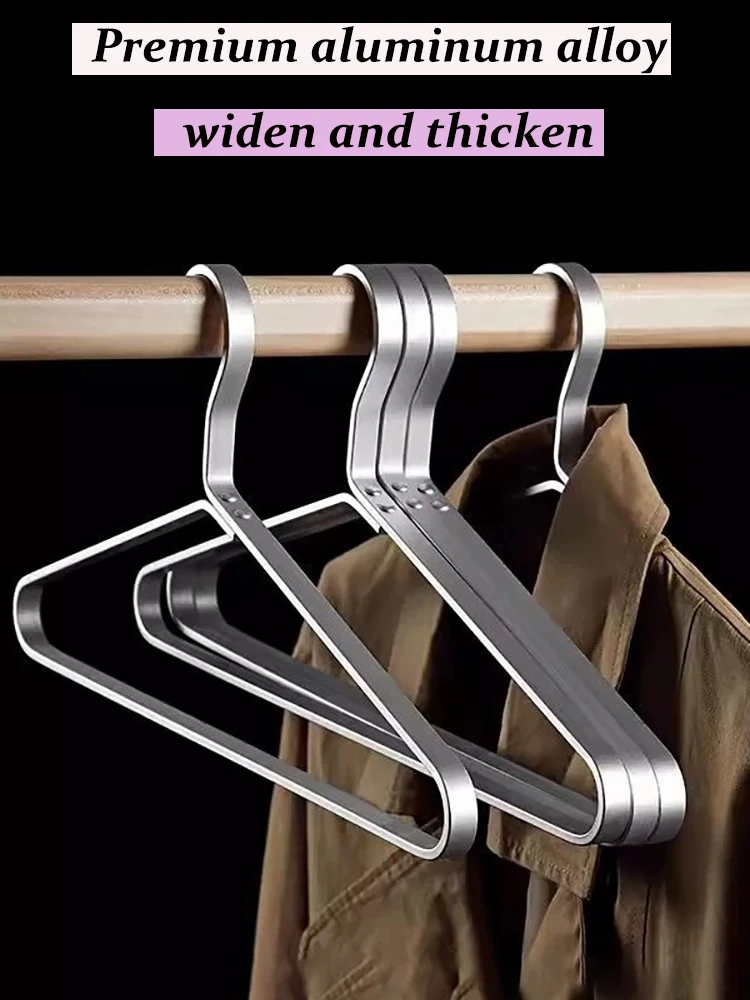 5/10pc,Space Aluminum Clothes Hangers Closet Organizer for Suit Coat,44CM Pant Hangers ,Creative Metal Triangle Drying Rack,
5/10pc,Space Aluminum Clothes Hangers Closet Organizer for Suit Coat,44CM Pant Hangers ,Creative Metal Triangle Drying Rack,