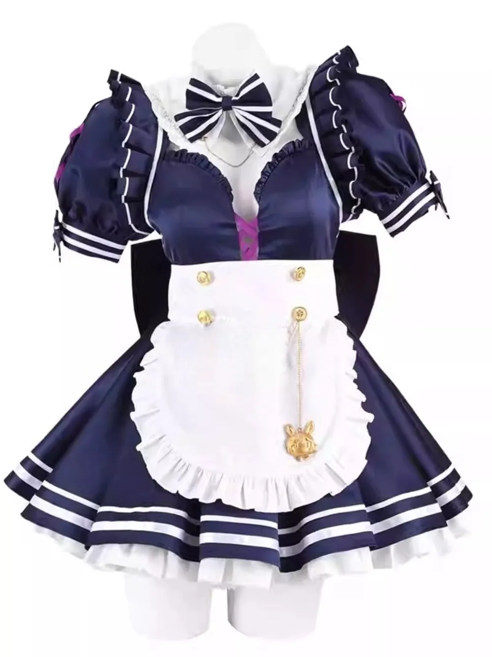 Mash Kyrielight Maid Dress Cosplay Shielder Servant Uniform Sweet Lolita Apron Outfit Set
Mash Kyrielight Maid Dress Cosplay Shielder Servant Uniform Sweet Lolita Apron Outfit Set