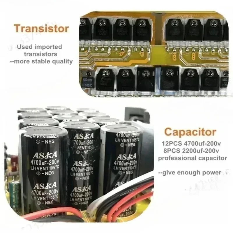 20000Q Profes-sional Audio Amplifiers Subwoofer Speakers 4-channels -Power Amplifier 20000watts Class-TD
20000Q Profes-sional Audio Amplifiers Subwoofer Speakers 4-channels -Power Amplifier 20000watts Class-TD