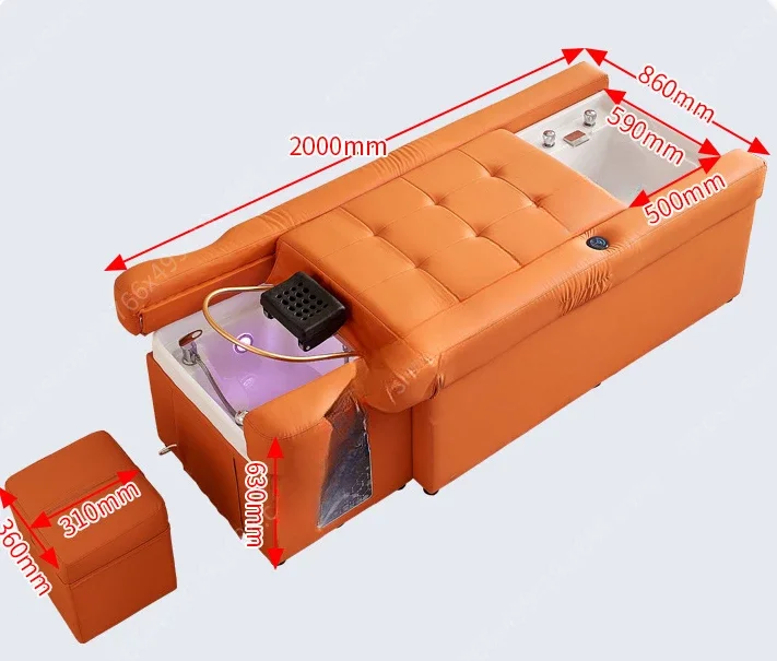 Head Therapy Massage Bed Electric Back Lifting Foot Bath Sofa Integrated Foot Washing Shampoo Ear Cleaning Foot Washing
Head Therapy Massage Bed Electric Back Lifting Foot Bath Sofa Integrated Foot Washing Shampoo Ear Cleaning Foot Washing