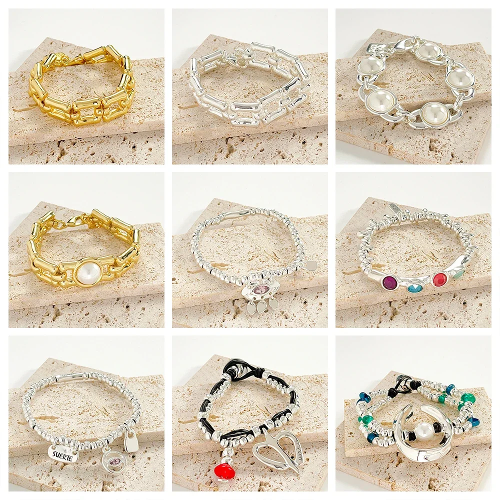 U-NO Exquisite Glass Pearl Bracelet, Spanish Jewelry Gift, Hot Sale, Exquisite White Glass, Free Delivery,
U-NO Exquisite Glass Pearl Bracelet, Spanish Jewelry Gift, Hot Sale, Exquisite White Glass, Free Delivery,