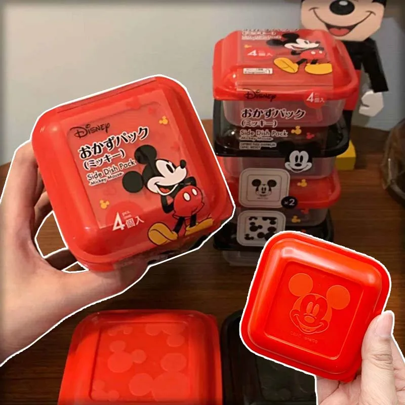 4PCS Disney Mickey Mouse Refrigerator Fresh-keeping Storage Box Small Food Preservation Boxes Transparent Sealed Storage Boxs
4PCS Disney Mickey Mouse Refrigerator Fresh-keeping Storage Box Small Food Preservation Boxes Transparent Sealed Storage Boxs