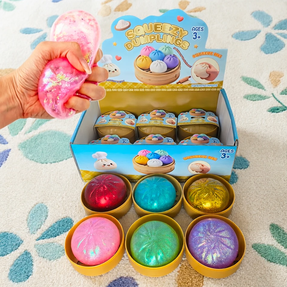 Dumpling Squishies Stress Balls Colorful Pressure Squishy Relaxing Relieve Anxiety Antistress Enhance Reusable Rebound Squeeze
Dumpling Squishies Stress Balls Colorful Pressure Squishy Relaxing Relieve Anxiety Antistress Enhance Reusable Rebound Squeeze