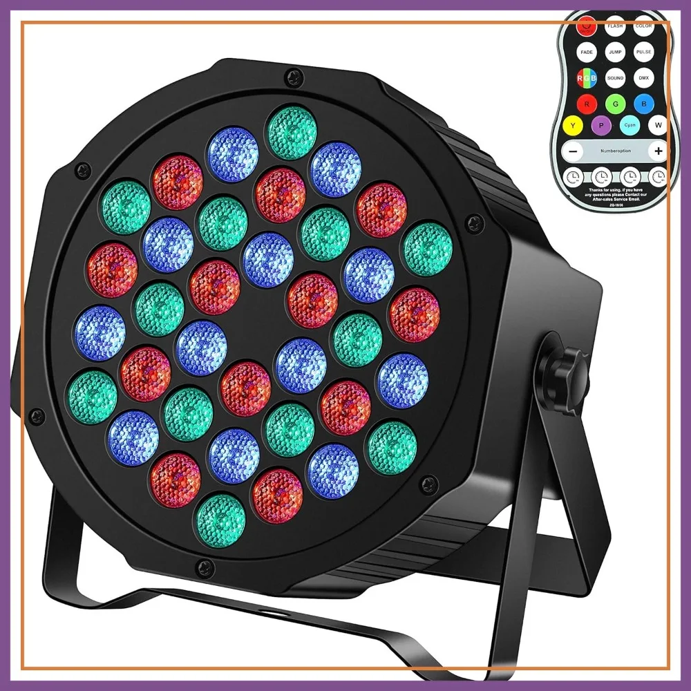 Rechargeable 36 LED Battery Powered Par Light with DMX & Remote for DJ Disco Events Wedding Birthday Party
Rechargeable 36 LED Battery Powered Par Light with DMX & Remote for DJ Disco Events Wedding Birthday Party