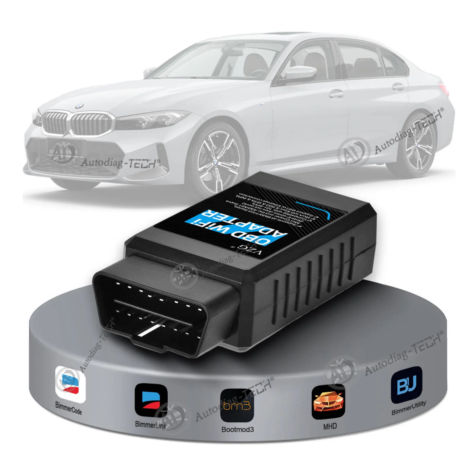 Enet WiFi Adapter to OBD2 Diagnostic&Coding Scanner Tool for BMW F/G/I/Mini Series,Fits Bimmercode/Bootmod3 with iOS,Android
Enet WiFi Adapter to OBD2 Diagnostic&Coding Scanner Tool for BMW F/G/I/Mini Series,Fits Bimmercode/Bootmod3 with iOS,Android