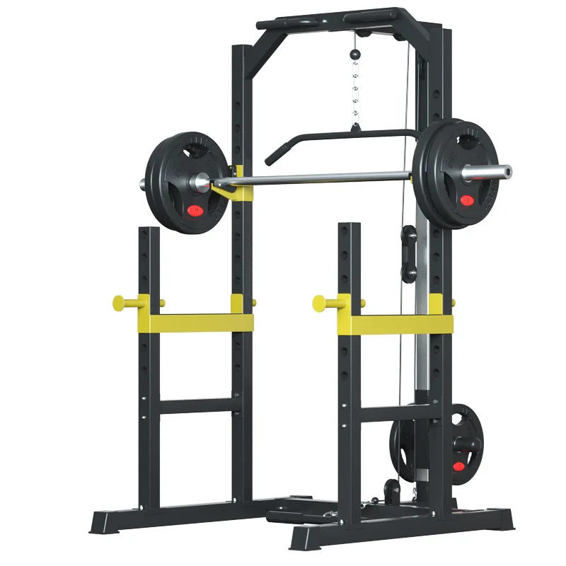 Multi Functional Trainer Barbell Rack Commercial Gym Equipment Fitness Equipment Smith Machine Multifunctional Gym Squat Rack
Multi Functional Trainer Barbell Rack Commercial Gym Equipment Fitness Equipment Smith Machine Multifunctional Gym Squat Rack