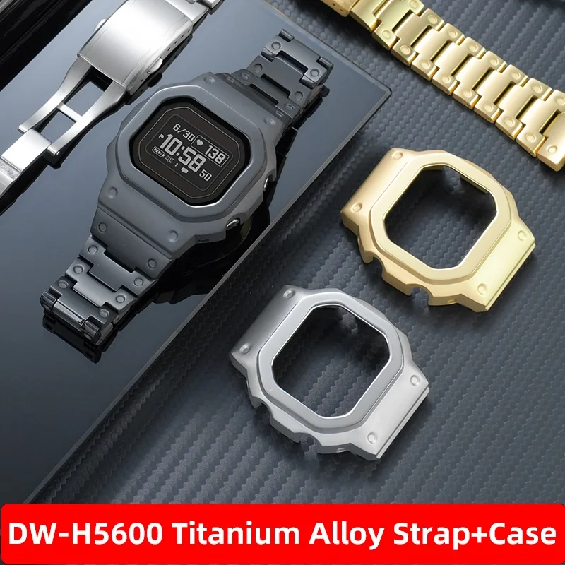 DW-H5600 Mod Kit Ultralight Titanium Alloy Case&Strap for Casio Watch 3516 DW-H5600 DWH5600 matel Bracelet shell bezel watchband
DW-H5600 Mod Kit Ultralight Titanium Alloy Case&Strap for Casio Watch 3516 DW-H5600 DWH5600 matel Bracelet shell bezel watchband