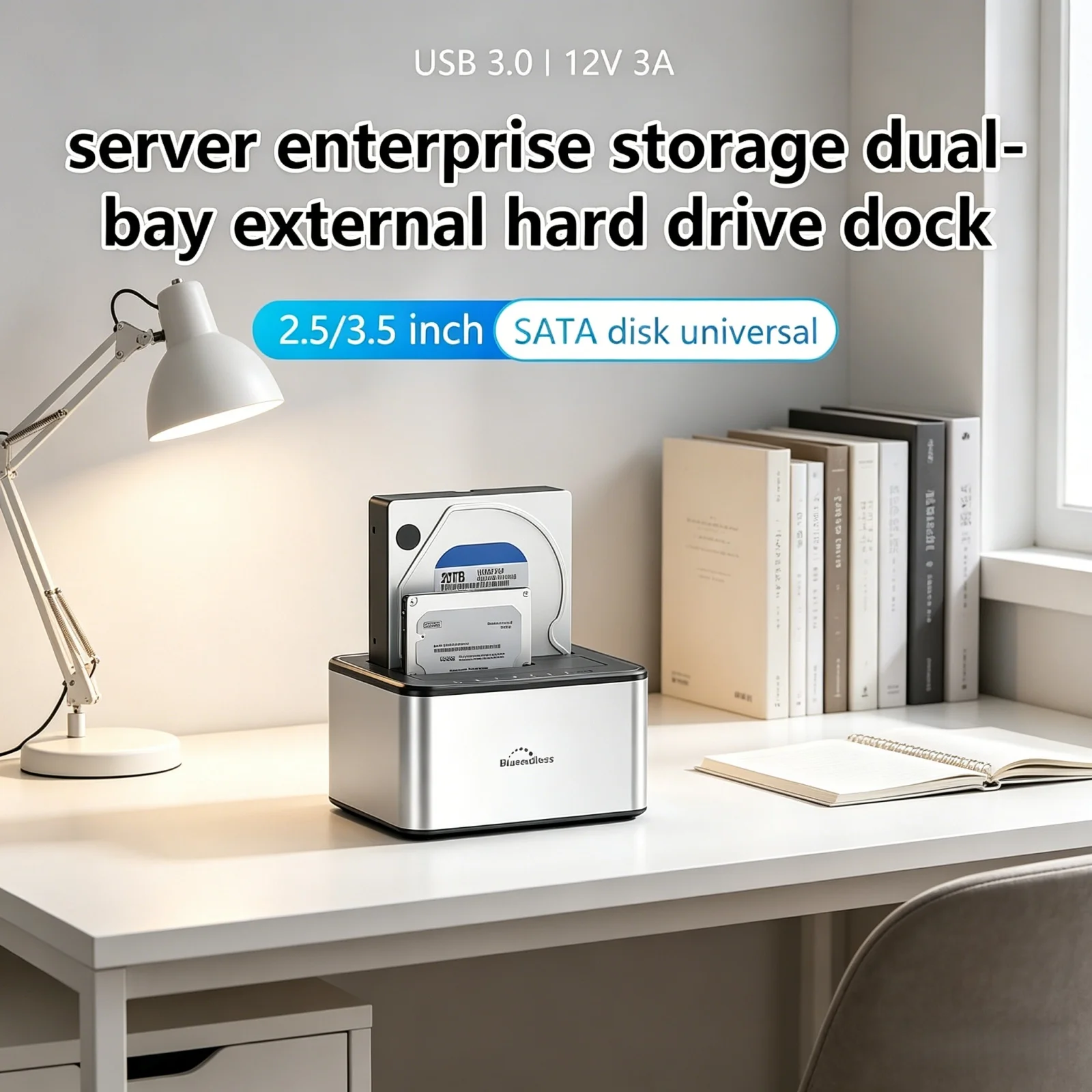 2026 New Dual Bay HDD Box Docking Station SSD Case Offline Clone SATA to USB 3.0 Adapter Duplicator for 2.5 3.5 SSD/HDD Disk
2026 New Dual Bay HDD Box Docking Station SSD Case Offline Clone SATA to USB 3.0 Adapter Duplicator for 2.5 3.5 SSD/HDD Disk