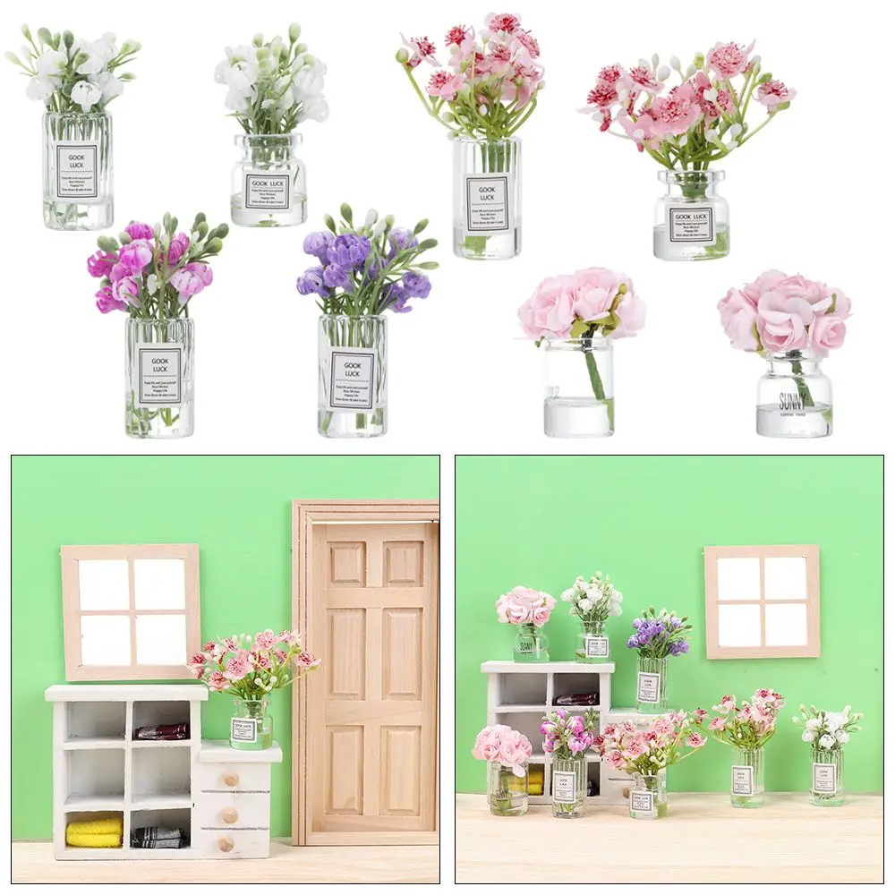 1:12 Scale Mini Floral Arrangement Miniature Model White Jasmine Dollhouse Flower Vase Doll Accessories Pink Rose
1:12 Scale Mini Floral Arrangement Miniature Model White Jasmine Dollhouse Flower Vase Doll Accessories Pink Rose