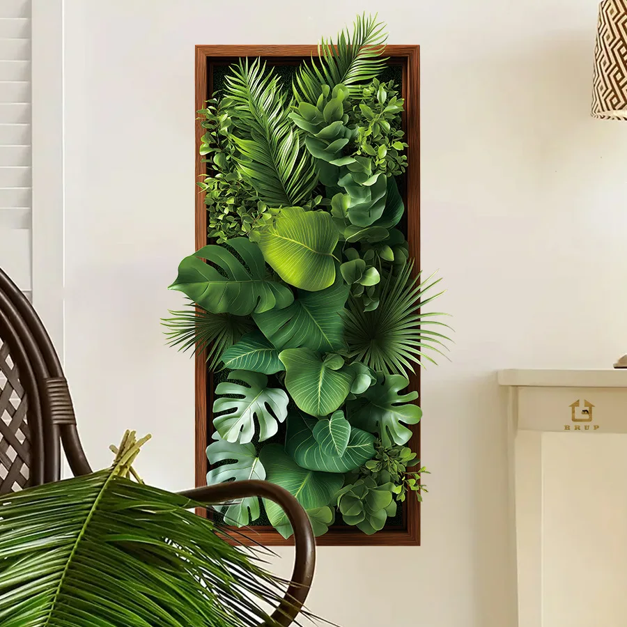 3D Green Plant Wall Sticker Creative Stickers Living Room Sofa Bedroom Background Wall Decor Self-Adhesive House Decoration
3D Green Plant Wall Sticker Creative Stickers Living Room Sofa Bedroom Background Wall Decor Self-Adhesive House Decoration